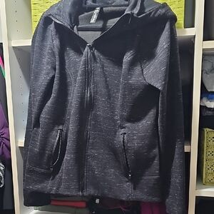 Women's 90 Degrees Brand New Without Tags Size Large Zip Up Heavy Sweatshirt